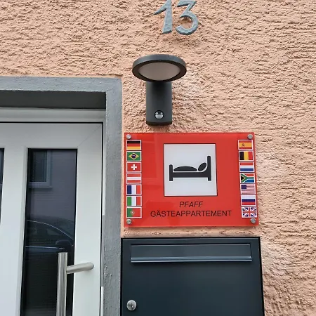 Apartment Gaesteapartment Pfaff *